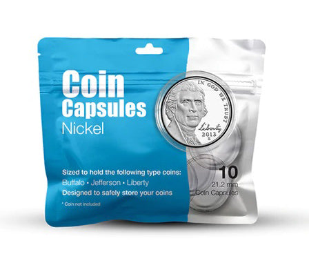 Nickel Coin Capsule Pack