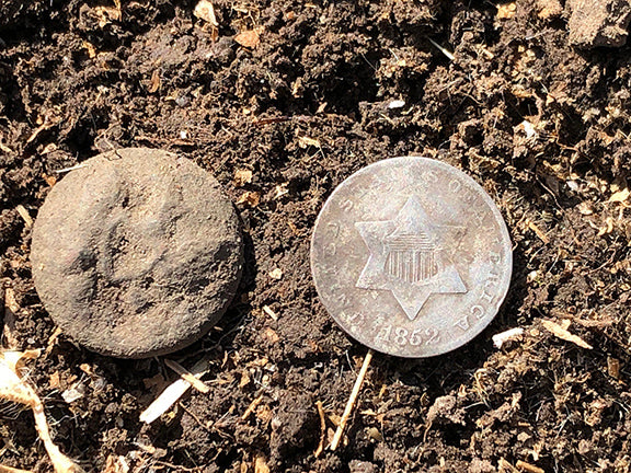 Fun Hunt on Oregon Trail brings Trimes and Half Dimes!