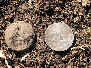 Fun Hunt on Oregon Trail brings Trimes and Half Dimes!