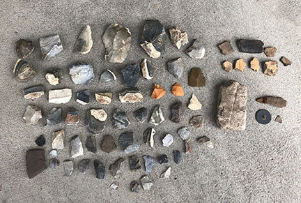 Fun hunt at early 1400's indian village with lots of goodies found