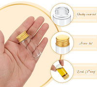 Glass Gold Vial