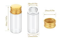 Glass Gold Vial