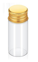 Glass Gold Vial