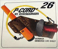 P-Cord Pinpointer Lanyard - 26" Black